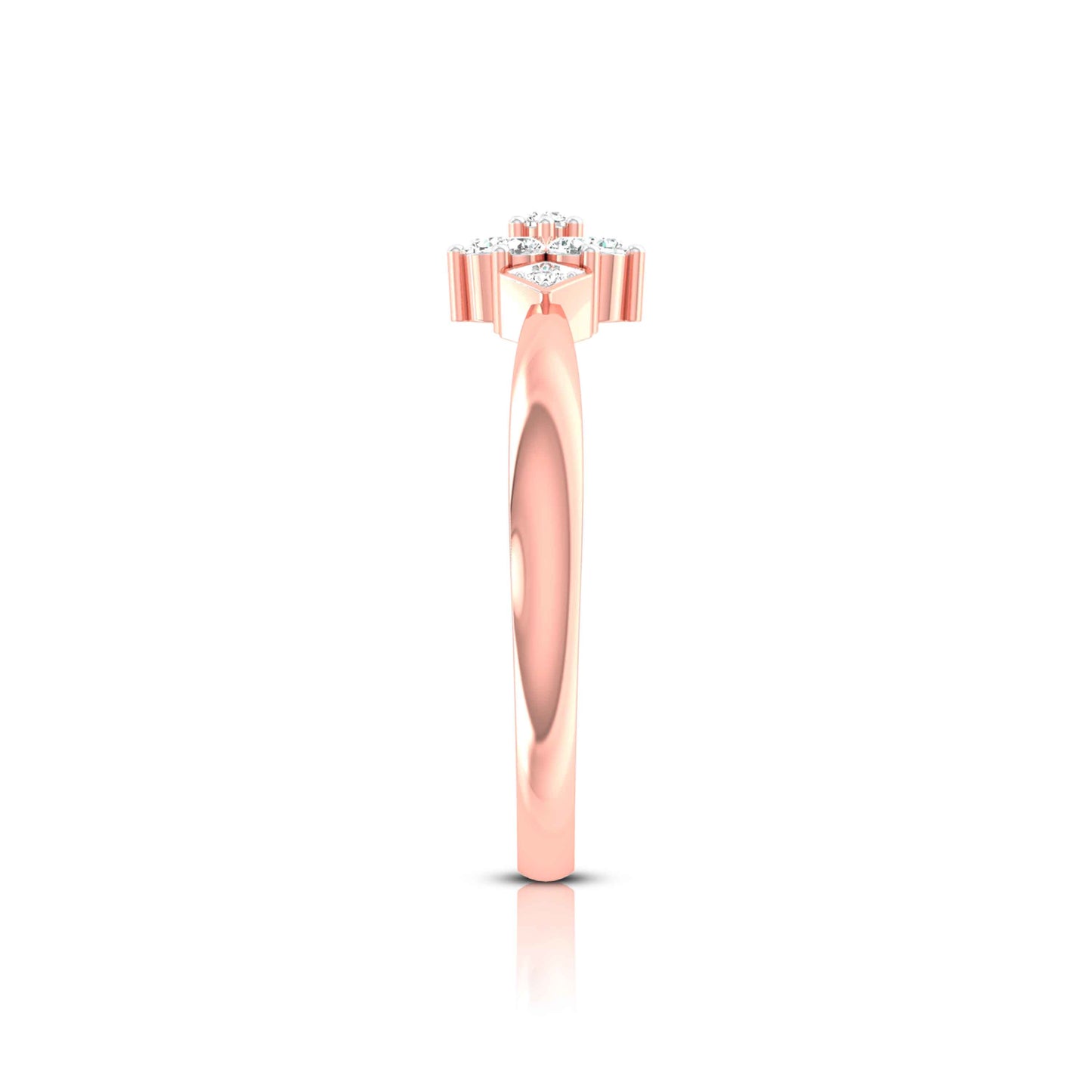 Marquise Blossom Cluster Ring
