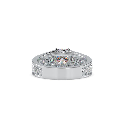 Vintage Filigree Solitaire Ring