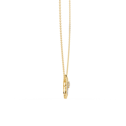 Sunburst Peacock Necklace