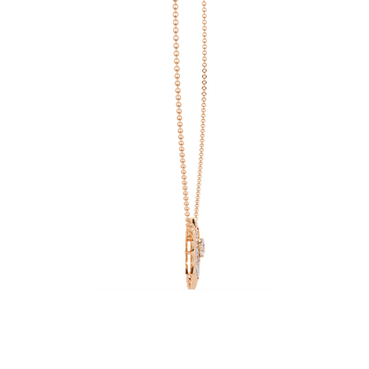 Sunburst Peacock Necklace