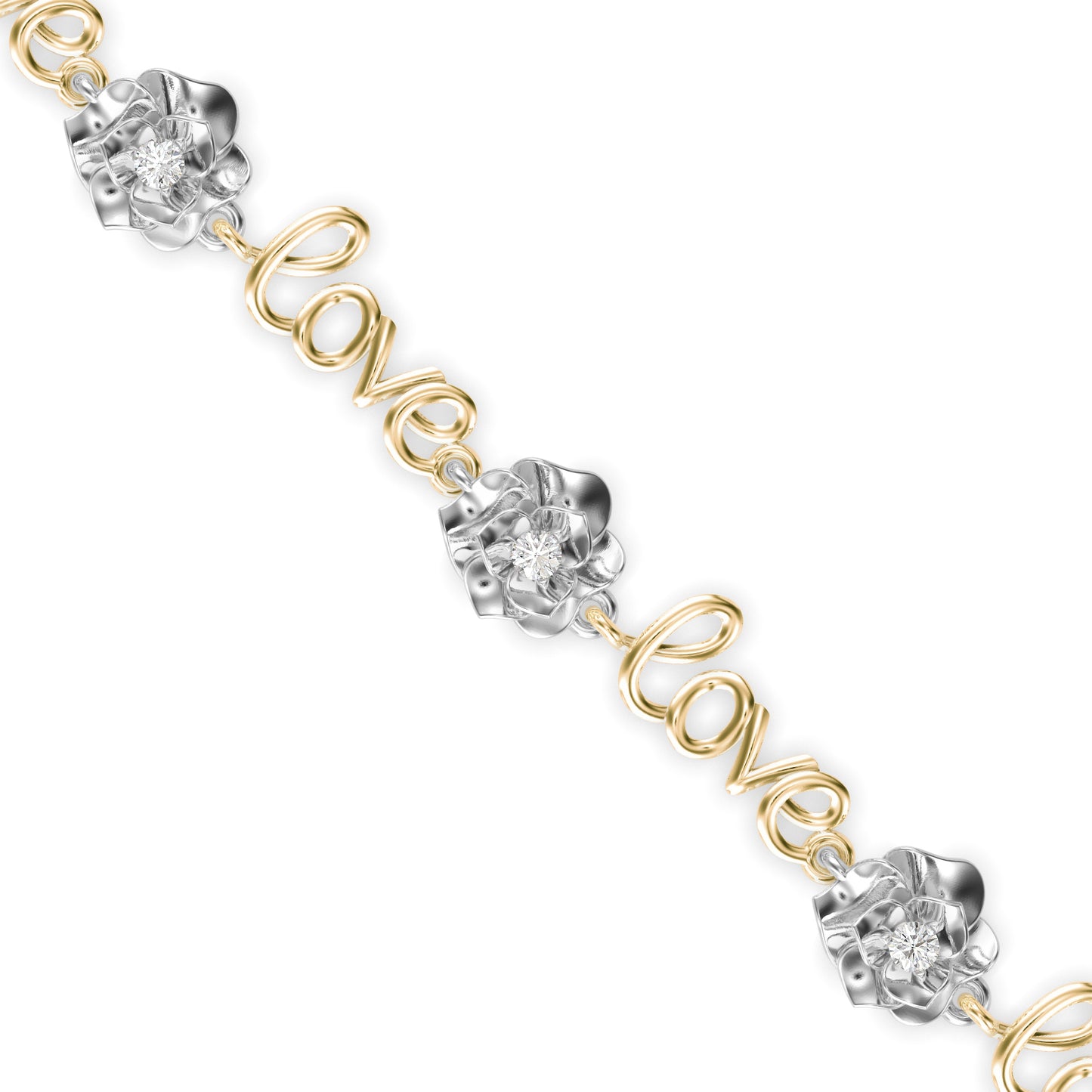 Blossom Love Diamond Bracelet