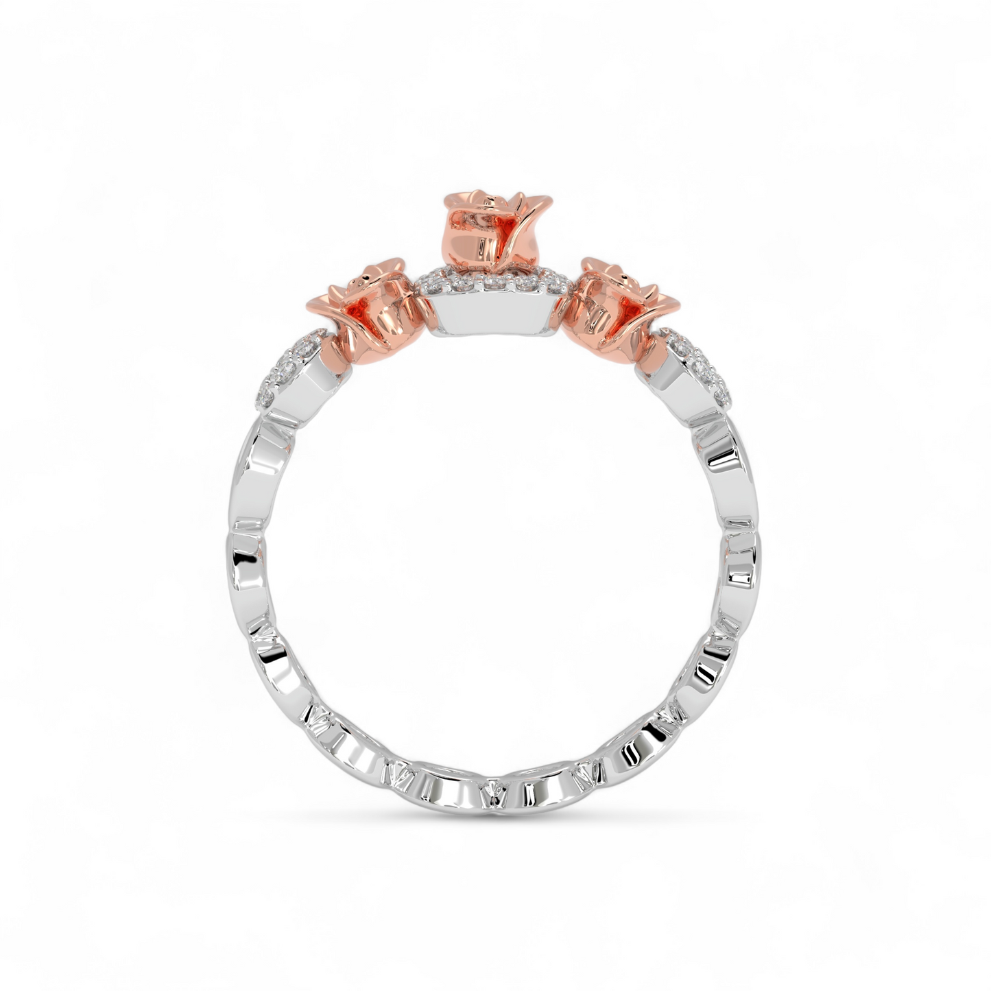Rose Garden Band Ring