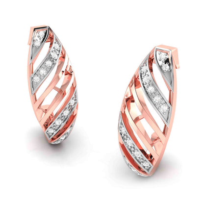 Spiral Cage Hoop Earrings