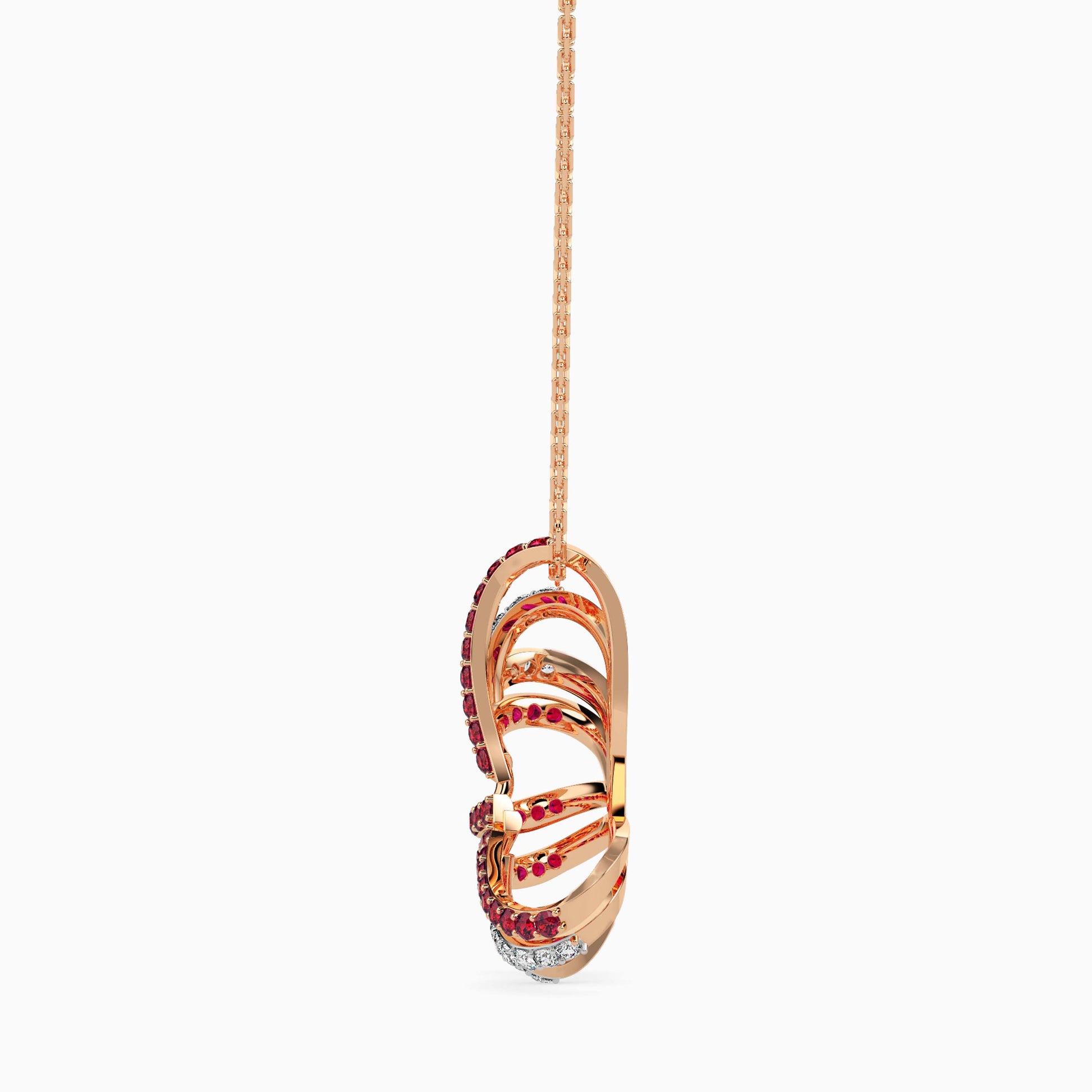 Ruby Butterfly Pendant - Origine Diamonds lab-grown diamond jewellery