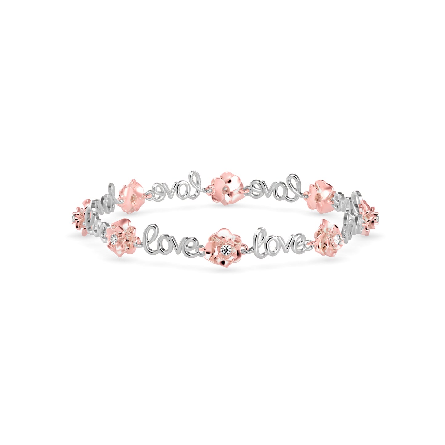 Blossom Love Diamond Bracelet