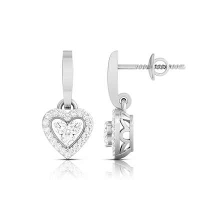 Heart Halo Trio Earrings