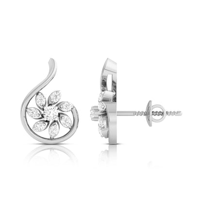 Paisley Blossom Swirl Earrings