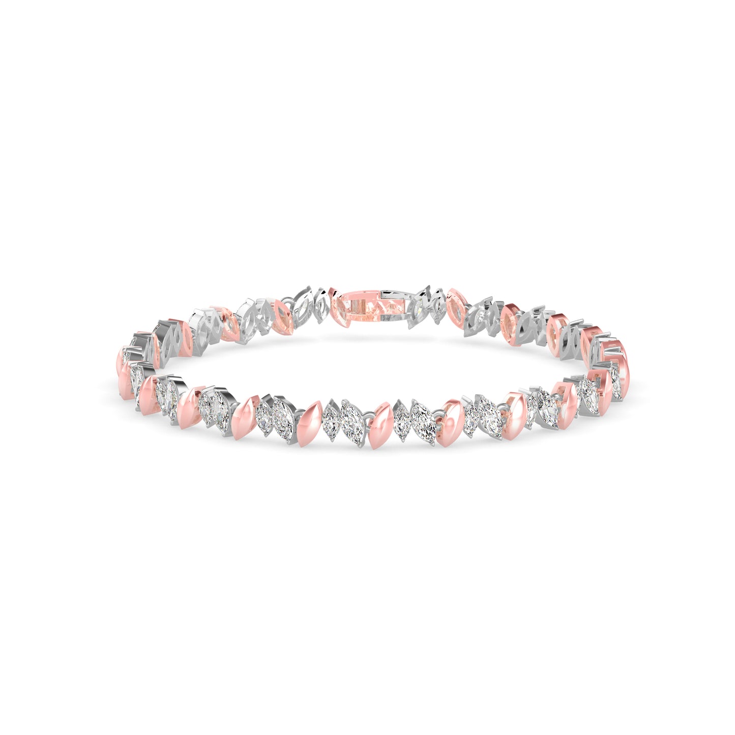 Kite Cluster Tennis Bracelet - Origine Diamonds lab-grown diamond jewellery