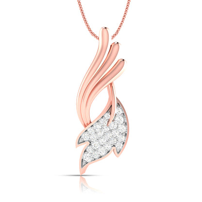 Swirl Marquise Pendant