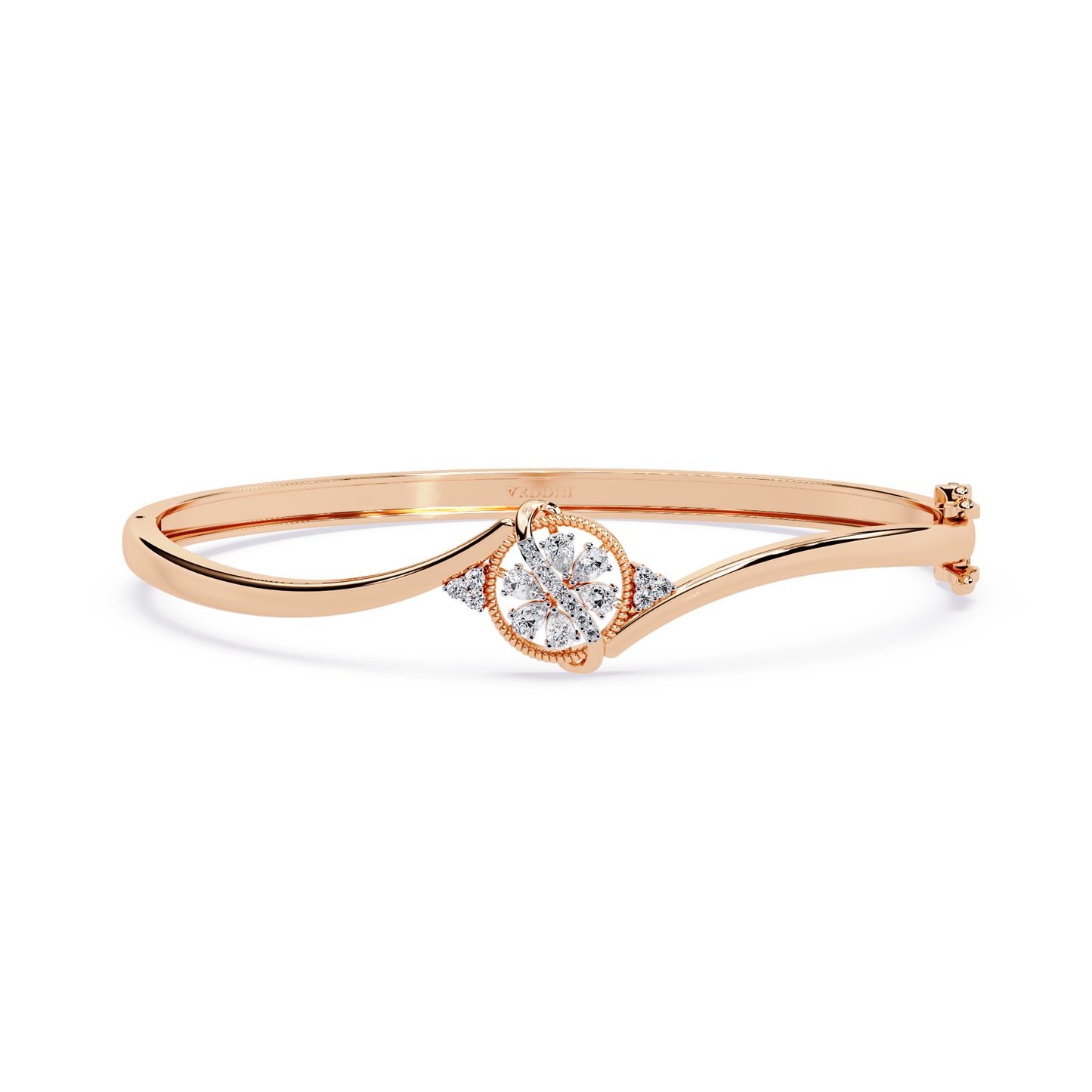 Halo Solitaire Bypass Bangle