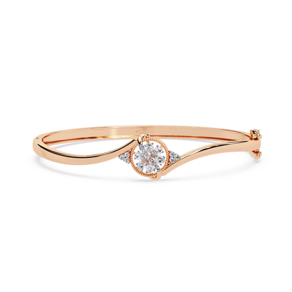 Halo Solitaire Bypass Bangle