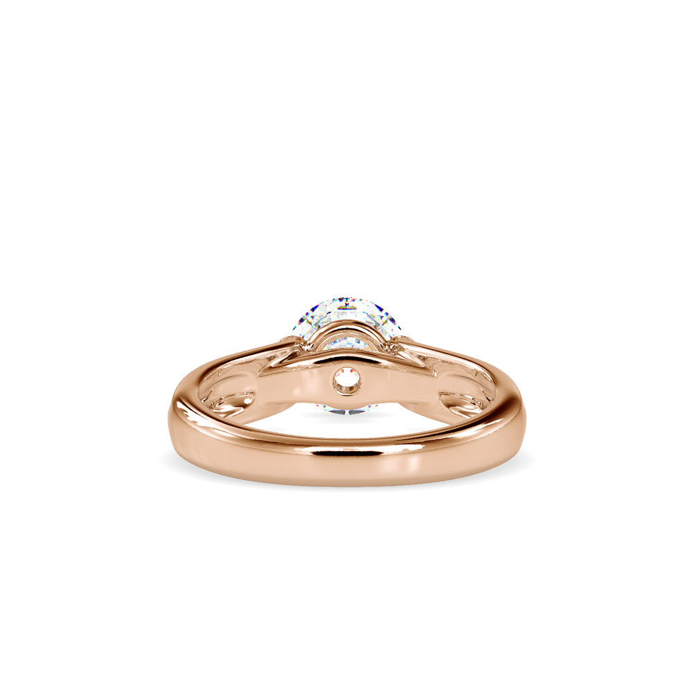 Cathedral Solitaire Ring