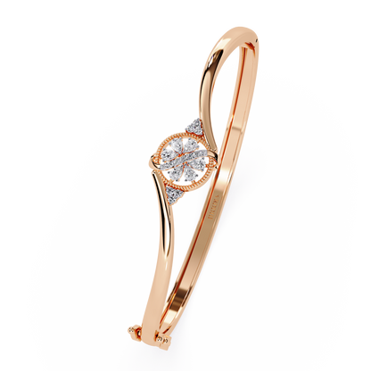 Halo Solitaire Bypass Bangle