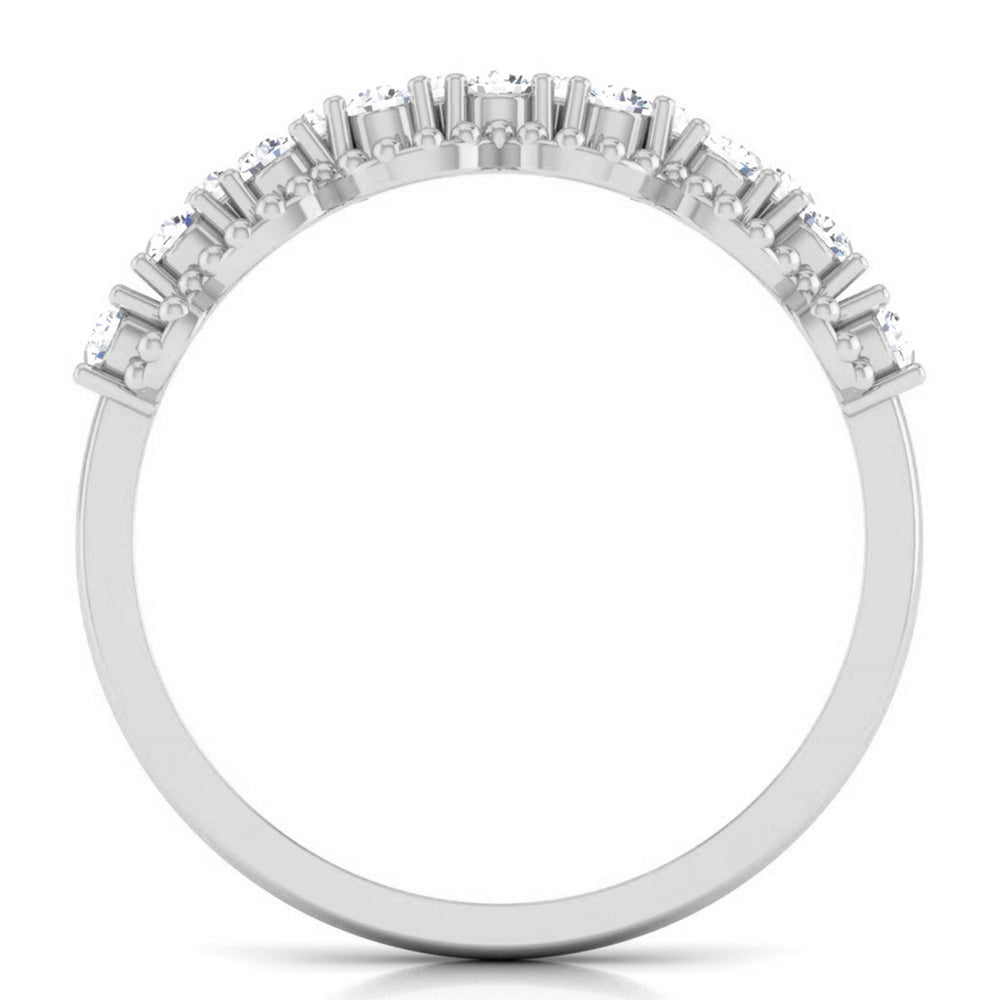 Tiara Cluster Diamond Ring