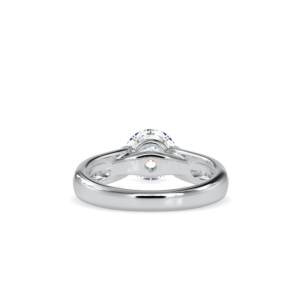 Cathedral Solitaire Ring