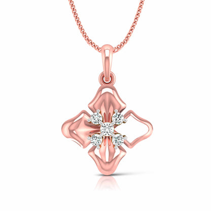 Quatrefoil Cross Pendant - Origine Diamonds lab-grown diamond jewellery