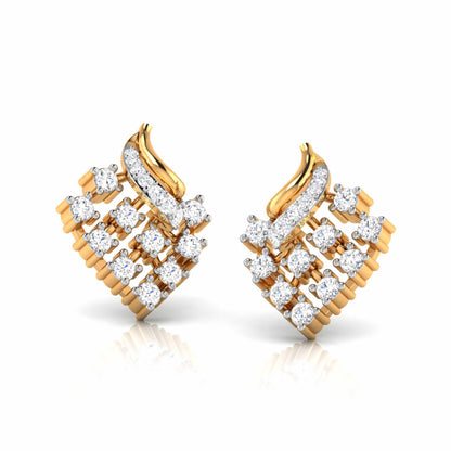 Kite Cluster Stud Earrings