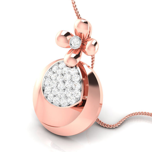 Blossom Disc Pendant