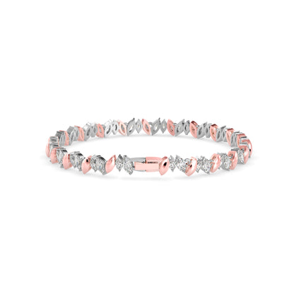 Kite Cluster Tennis Bracelet