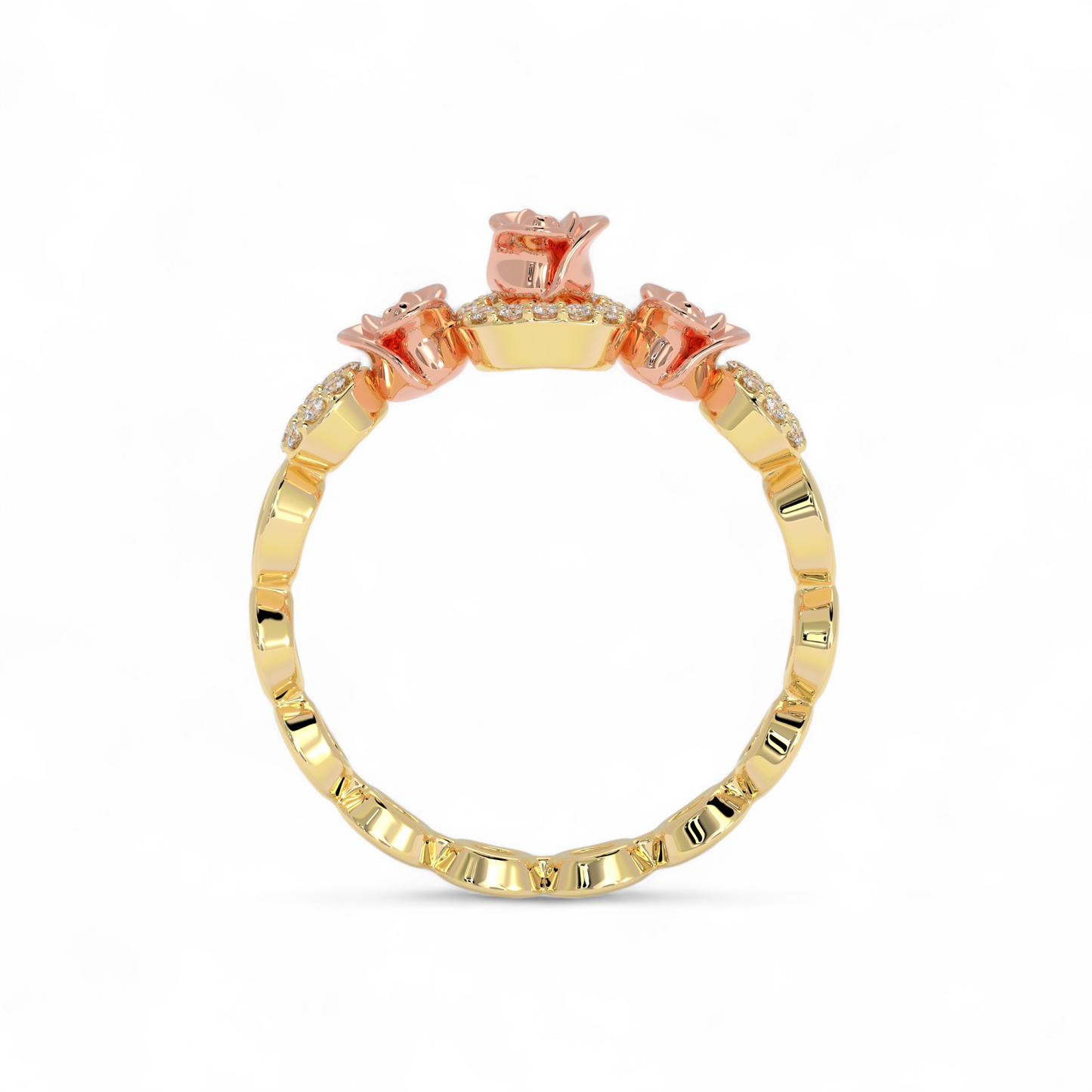 Rose Garden Band Ring