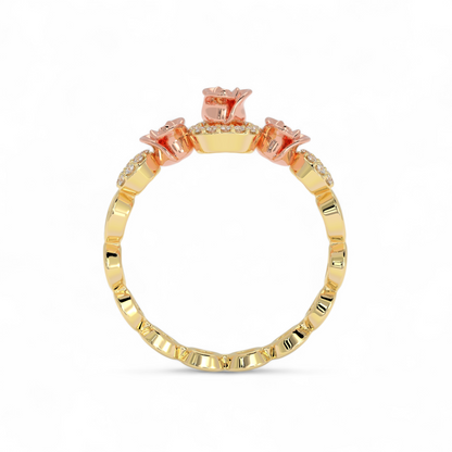 Rose Garden Band Ring