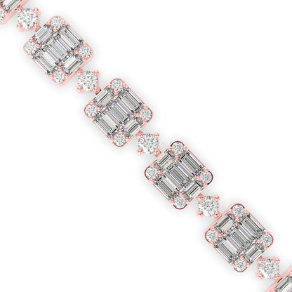 Pavé Link Diamond Bracelet