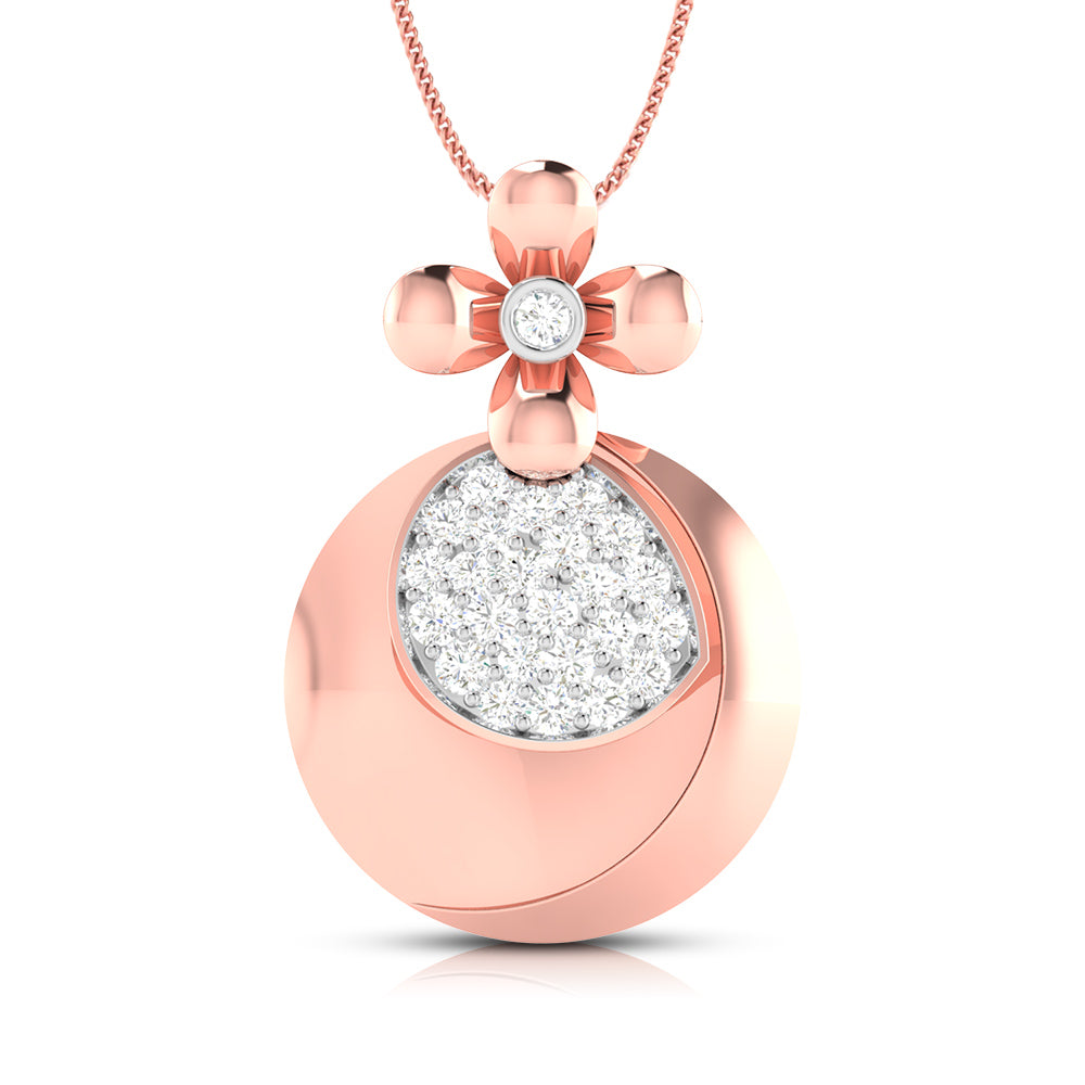 Blossom Disc Pendant