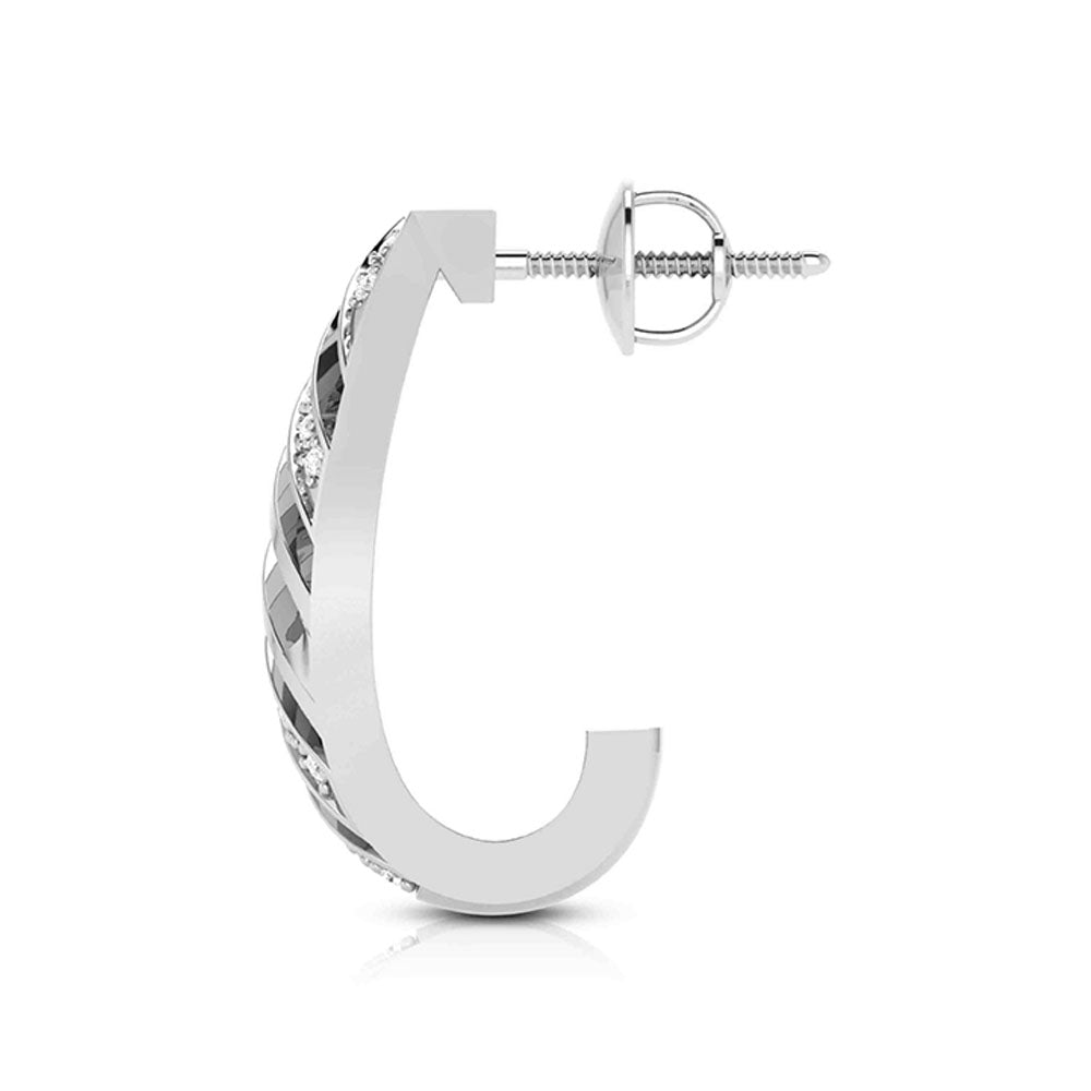 Spiral Cage Hoop Earrings