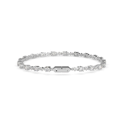 Classic Rose Tennis Bracelet