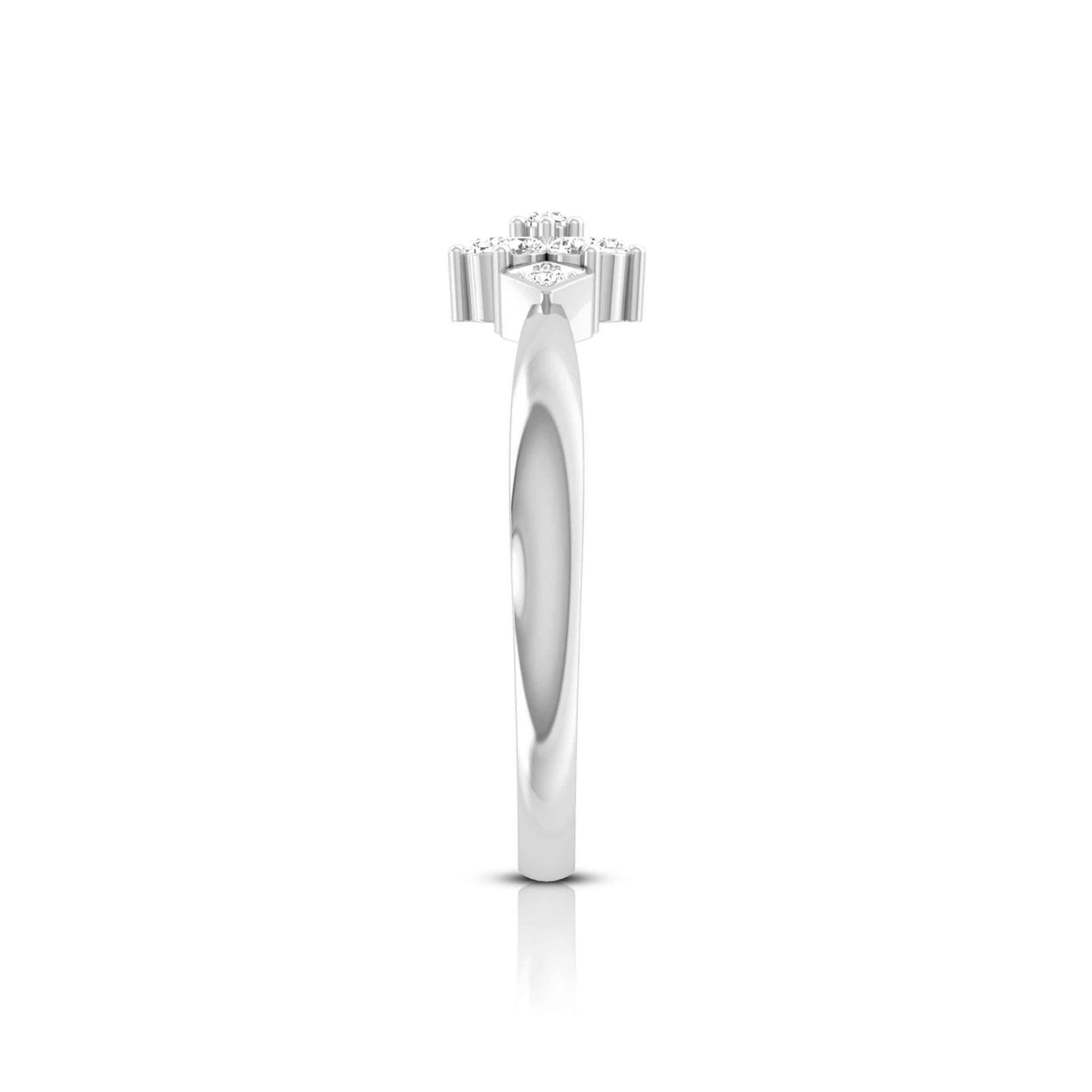 Marquise Blossom Cluster Ring