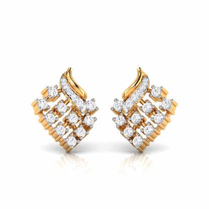 Kite Cluster Stud Earrings