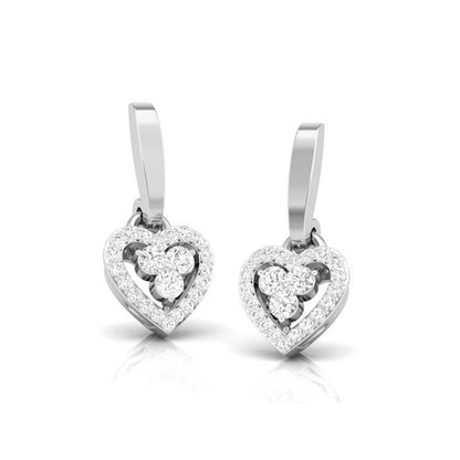 Heart Halo Trio Earrings