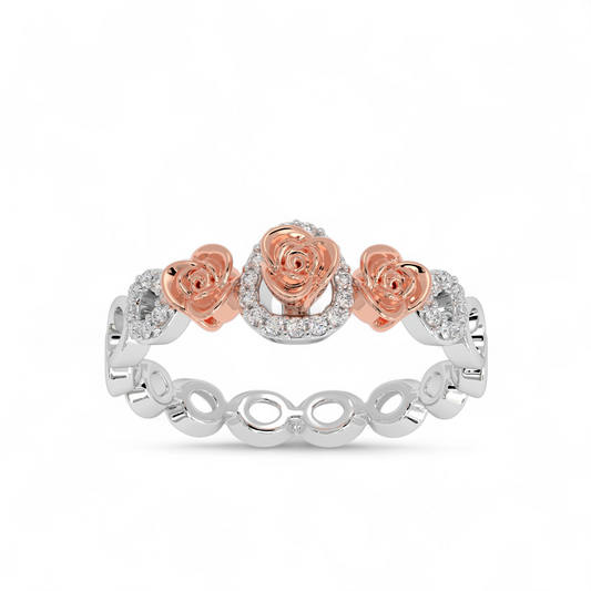 Rose Garden Band Ring
