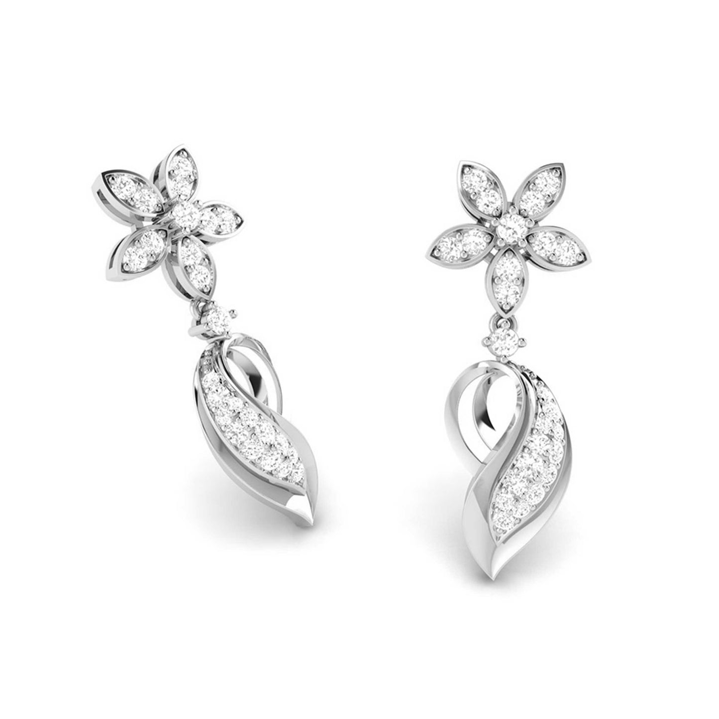 Blossom Flame Drop Earrings
