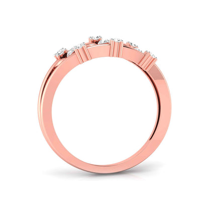 Scattered Blossom Vine Ring