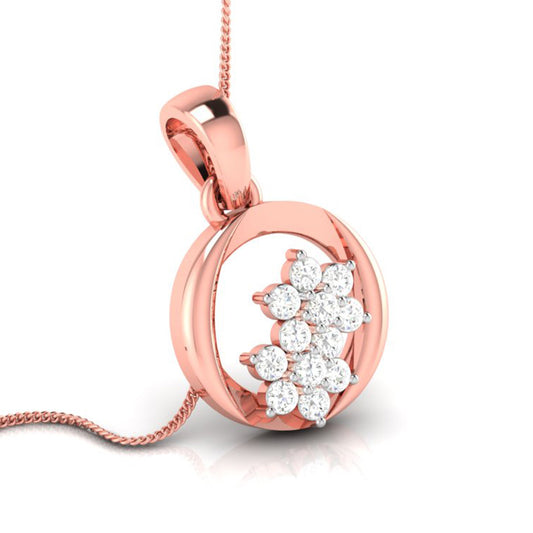 Framed Blossom Pendant - Origine Diamonds lab-grown diamond jewellery