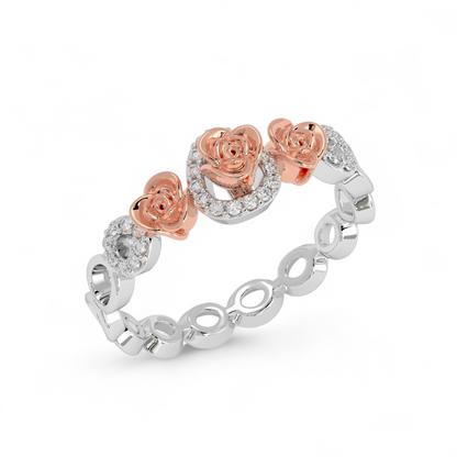 Rose Garden Band Ring