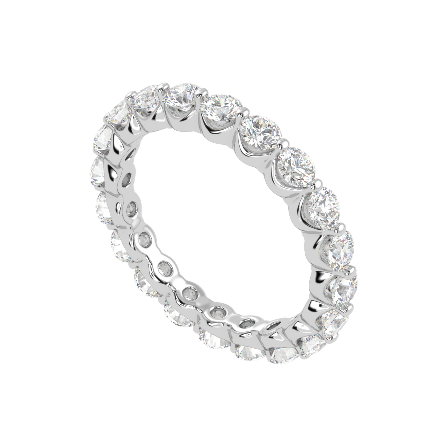 Graduated Eternity Diamond Ring
