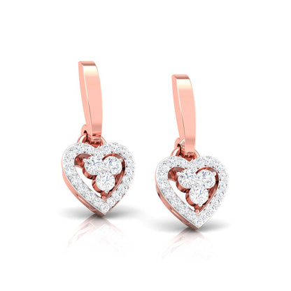 Heart Halo Trio Earrings
