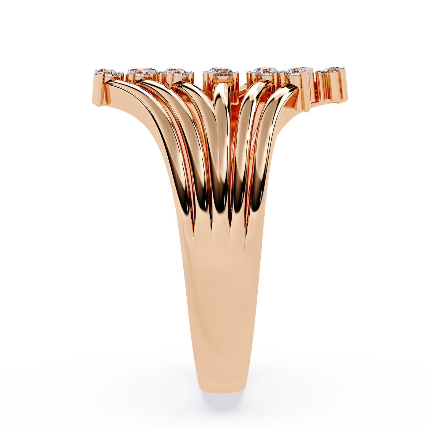 Scattered Multi-Row Ring
