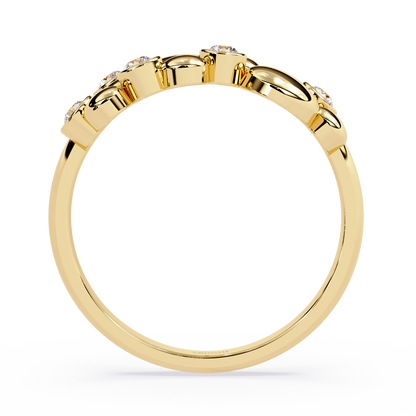 Bubble Cluster Diamond Ring