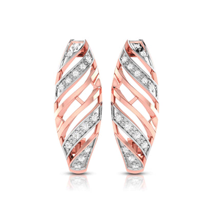 Spiral Cage Hoop Earrings