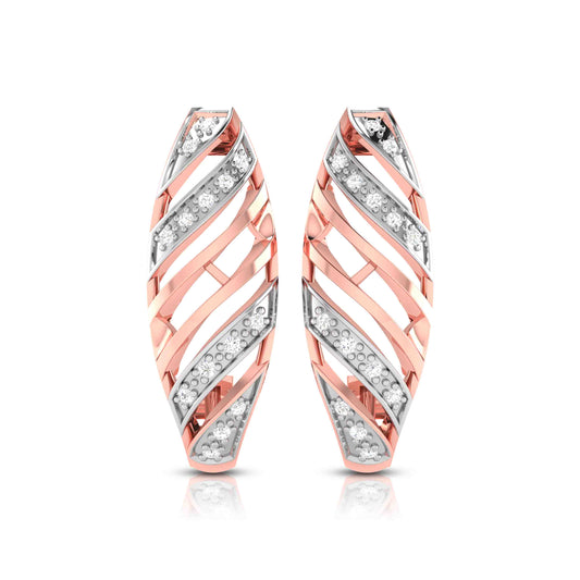 Spiral Cage Hoop Earrings
