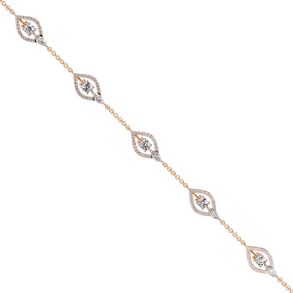 Marquise Station Chain Bracelet
