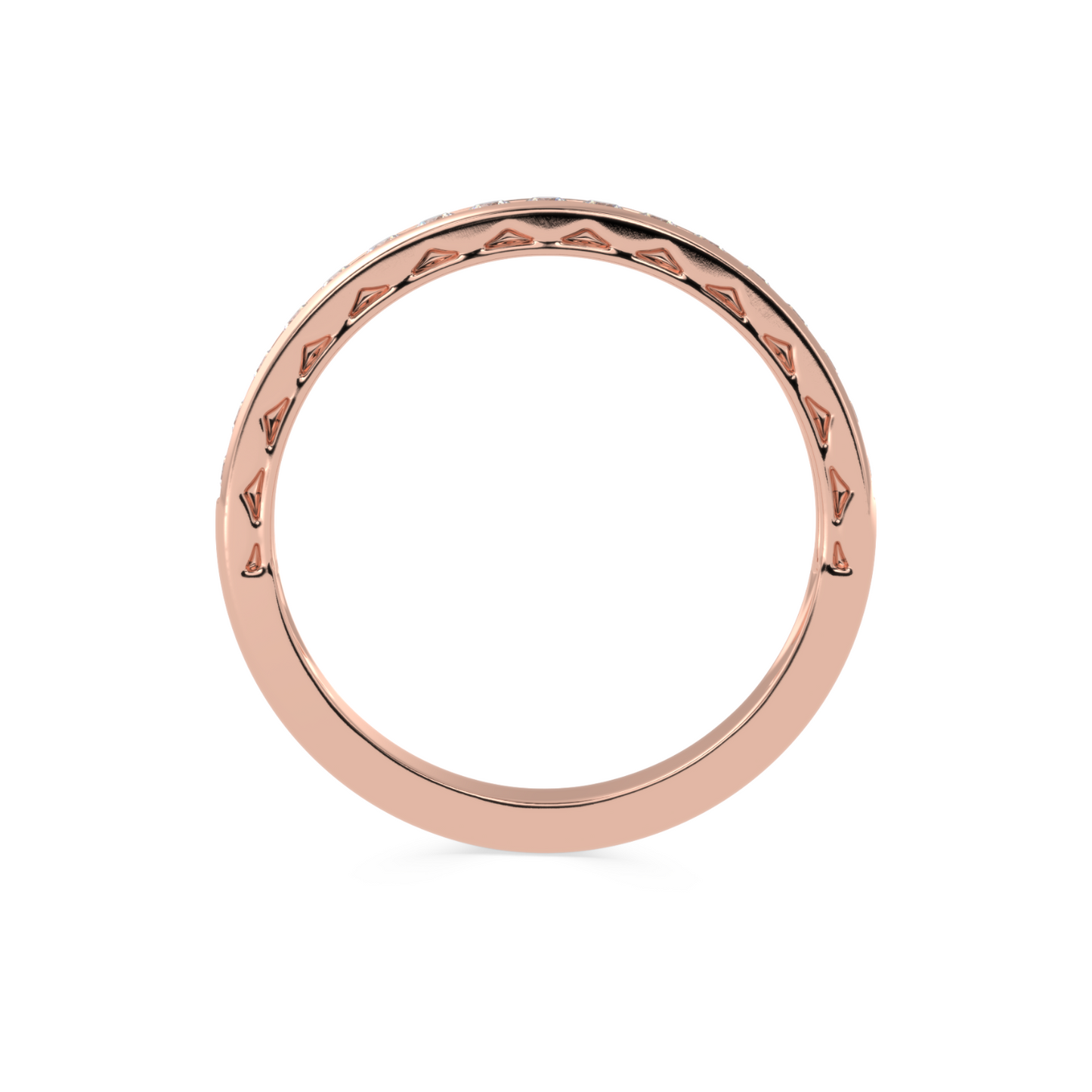 Channel Set Eternity Band