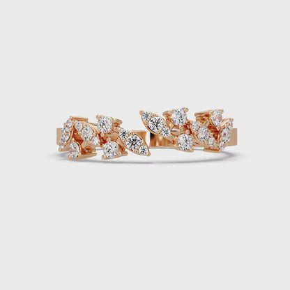 Starlit Scatter Eternity Ring