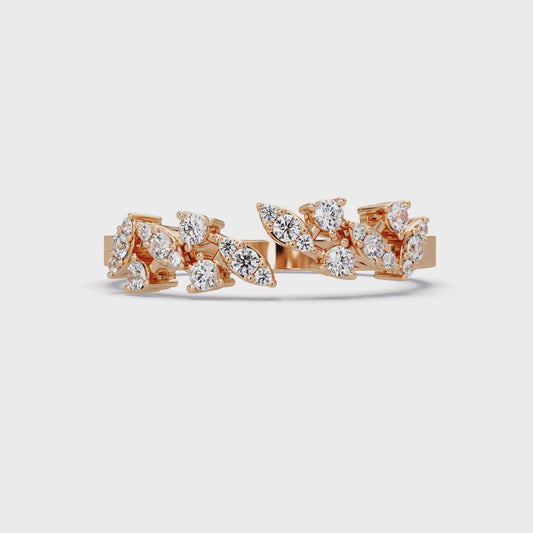 Starlit Scatter Eternity Ring