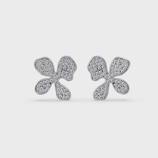 Verdant Petal Bloom Earrings
