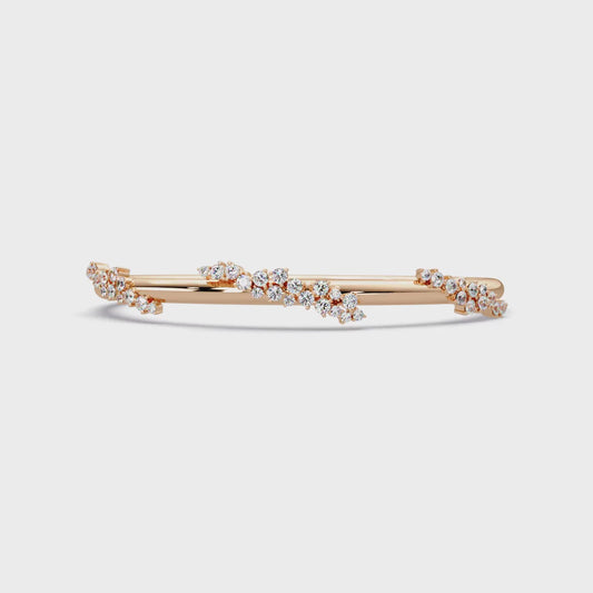 Scattered Cluster Tube Bangle