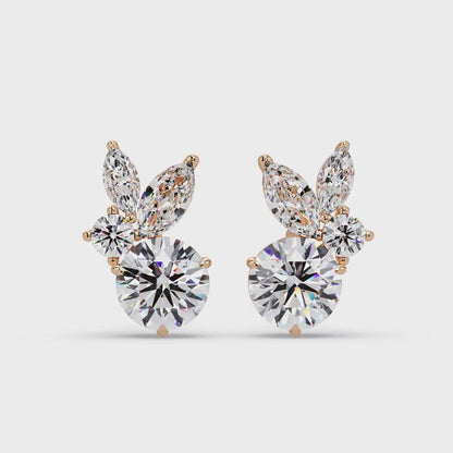 Garden Bouquet Petal Earrings